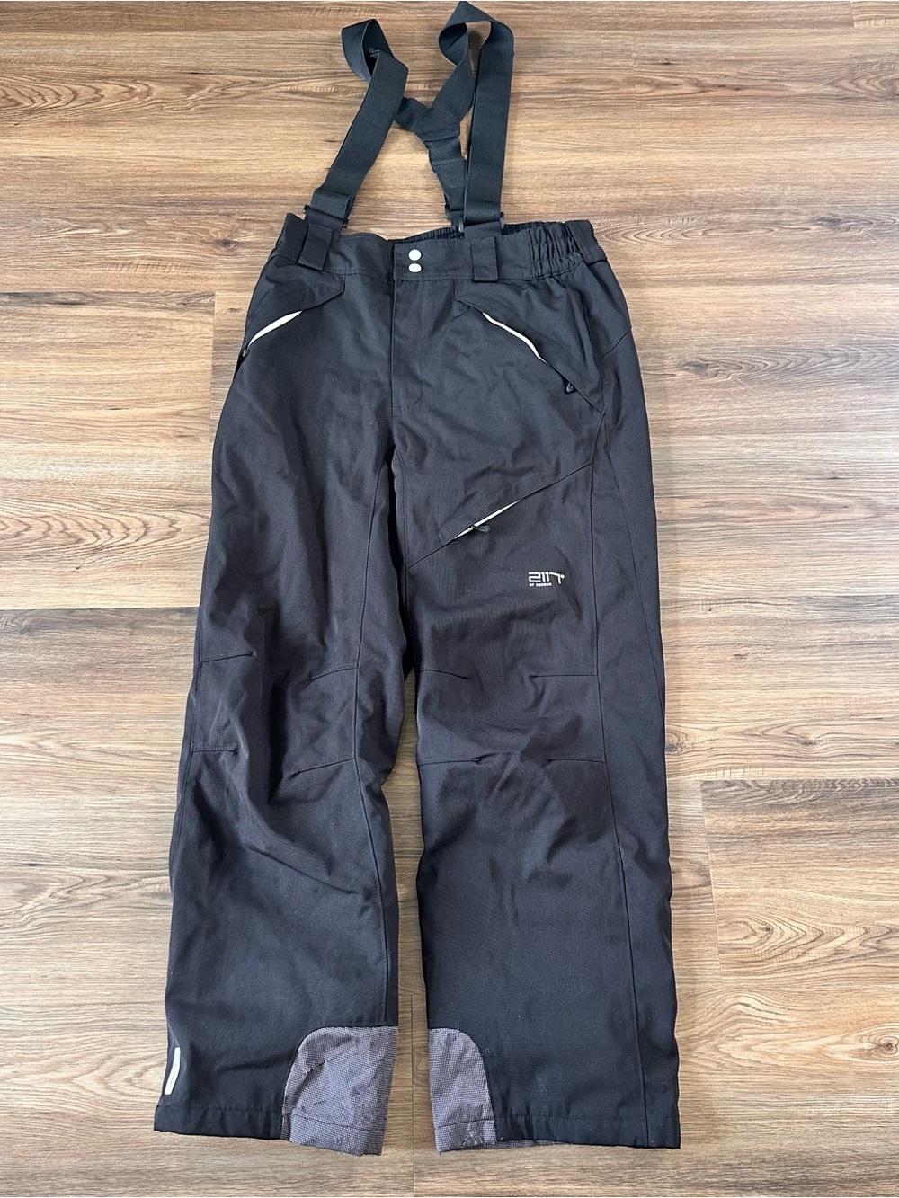2117 of Sweden Tallmossen Bib Snowpants Black Women XL* Elastic Waist 7521923